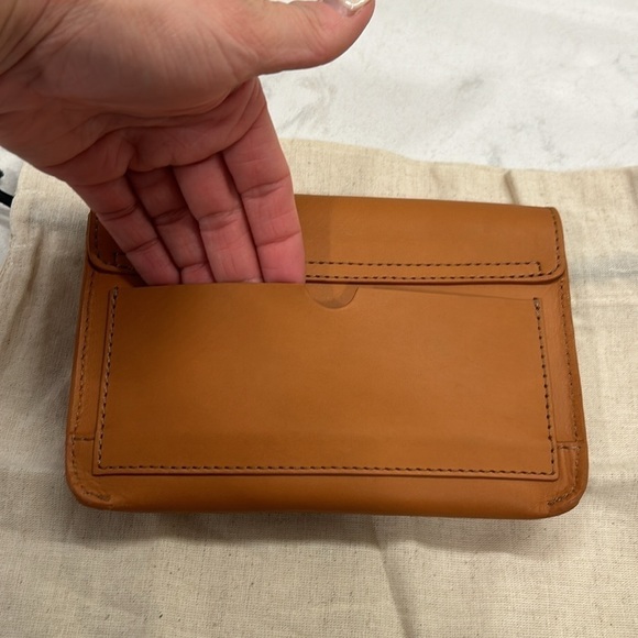 Moral Code Sadie Clutch Cognac NWT - Picture 10 of 16